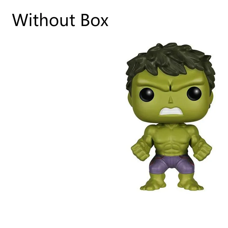 No Box FUNKO POP Marvel Мстители 3 Бесконечная война Человек-паук модель игрушки Raytheon фигурка Коллекционная детская игрушка - Цвет: No Box