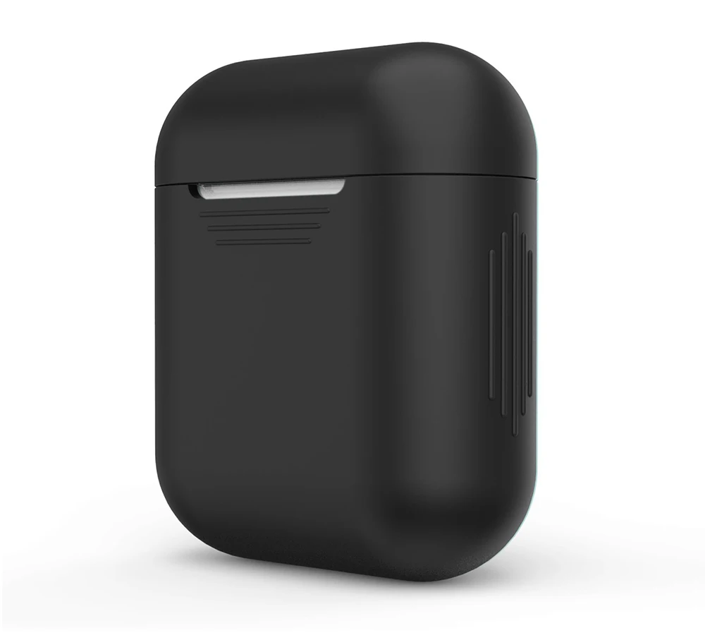 Мягкий силикон для AirPods Bluetooth беспроводные наушники чехол Защитный чехол для Apple Air Pods зарядная коробка Acce