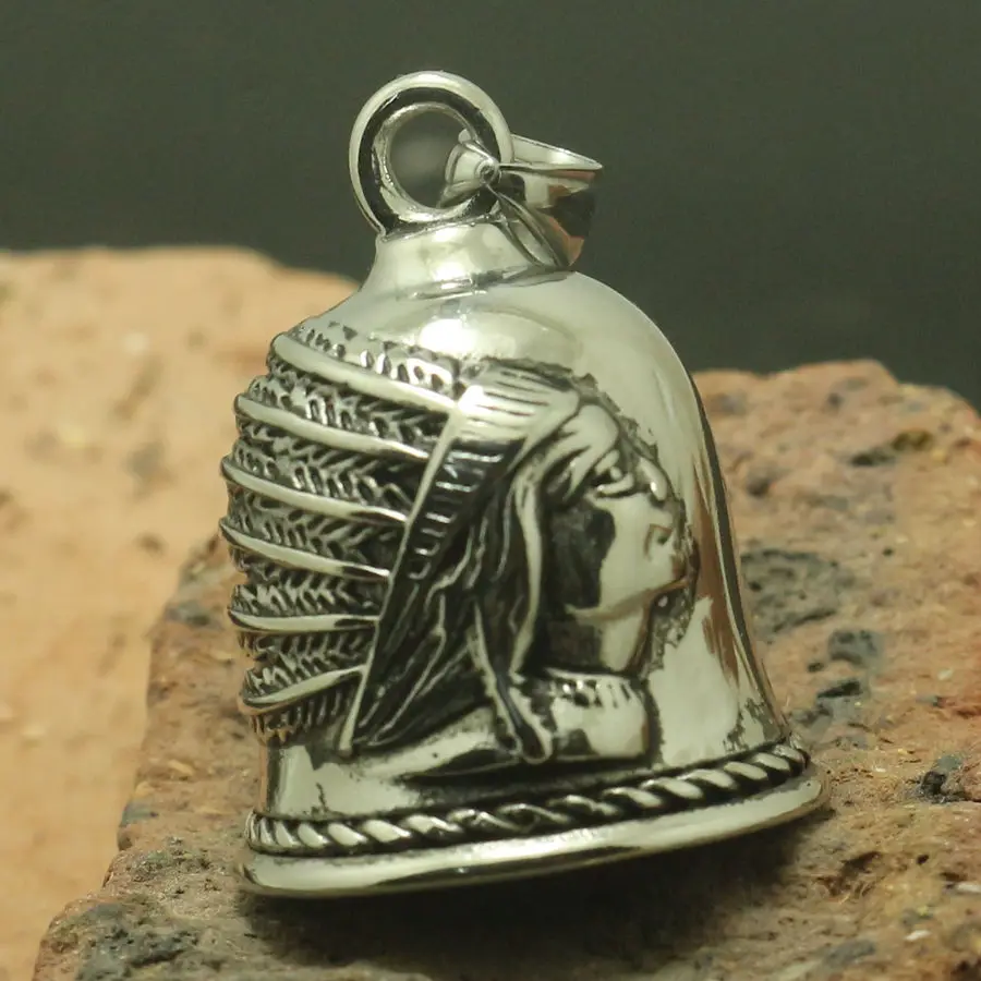 Подвеска в виде колокольчика из нержавеющей стали 316L|bell pendant|pendants wholesaleindian silver