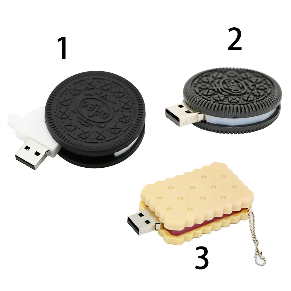 Мультфильм Oreo модель печенья USB флеш-накопитель 256 Гб ручка-накопитель 8 ГБ 16 ГБ 32 ГБ 64 Гб 128 ГБ USB 2,0 флеш-карта памяти Флешка подарки