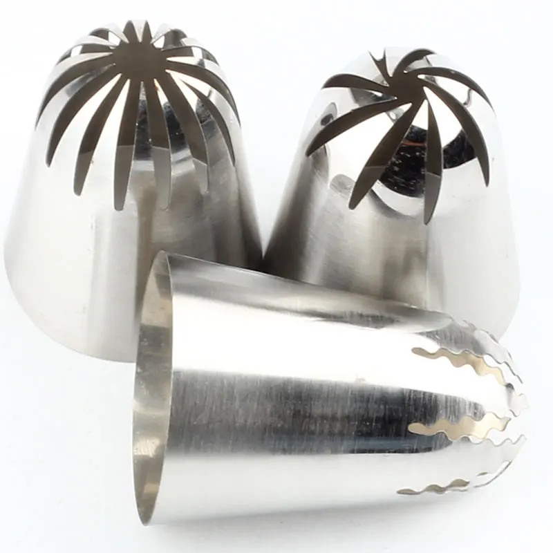 Роза 3 шт. русская глазурь большого размера мерные Кондитерские наконечники и