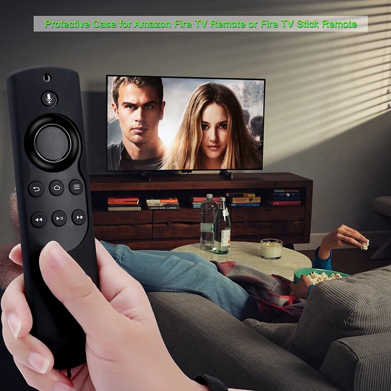 

Fire Stick ALEXA Voice Remote Newest 2ND Generation 2017 Stick Case Cover, Black