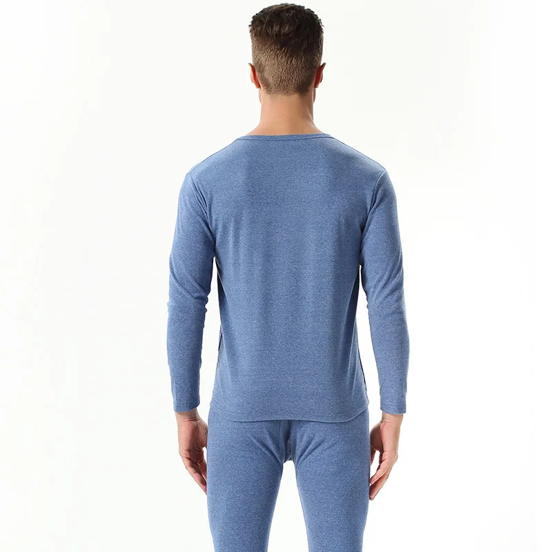 Мужские кальсоны осень зима 2019 термобелье костюм из хлопка свободная эластичная