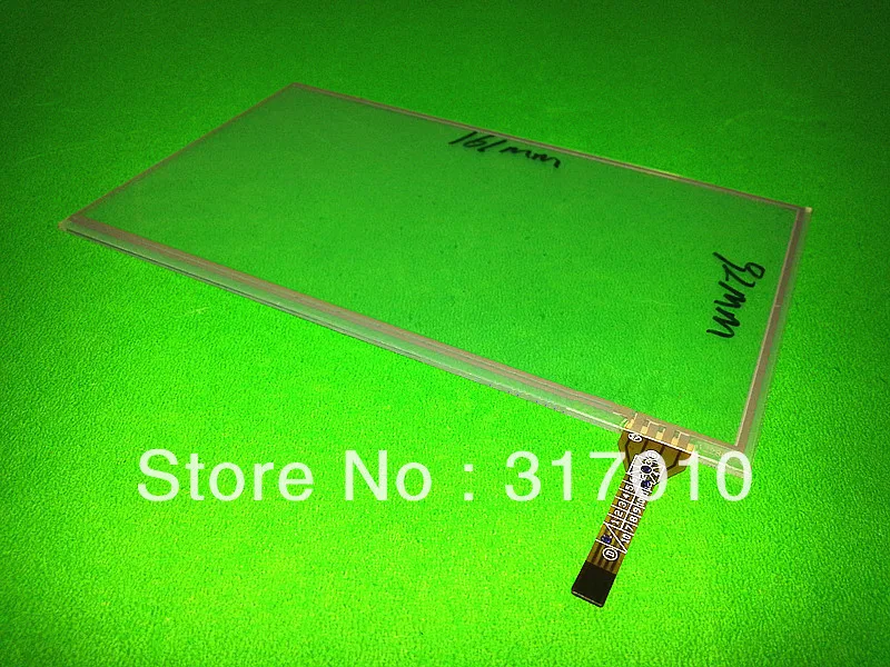 Оригинальная 7-дюймовая 4-проводная стандартная резистивная сенсорная панель для