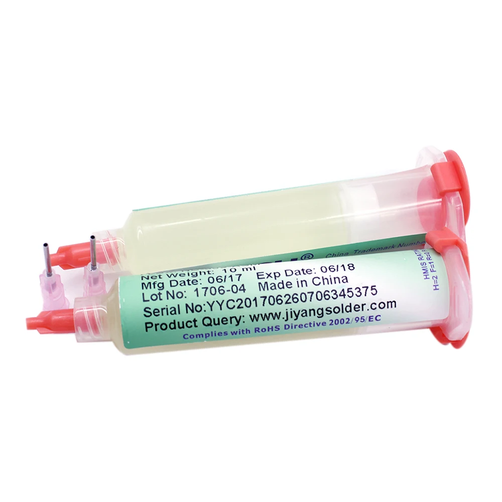 

2 Pcs Solder Paste Nc-559-Asm Flux Cleaning-Free Low-Smoke Bga Soldering Station Commonly Used 559 Flux