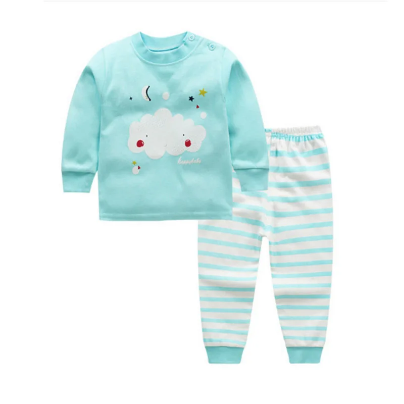 Newborn Baby Boys Girls Sweatshirt Pants Long Sleeve Infant kids Fall clothes 2019 Fashion t shirt leggings pants baby 2 pc | Детская