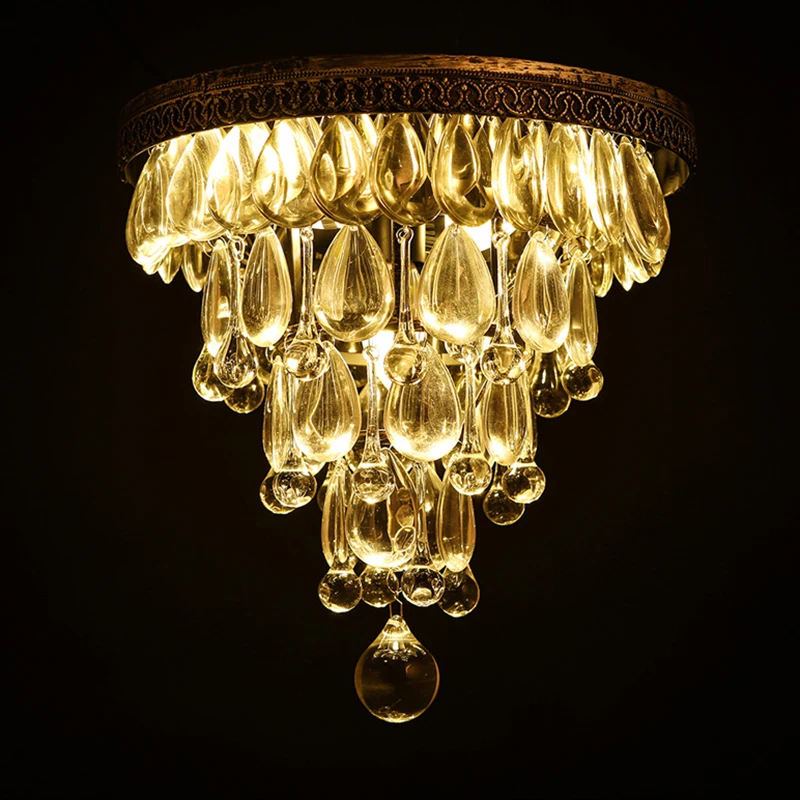 Потолочный светильник в стиле лофт индастриал Европейский металлический