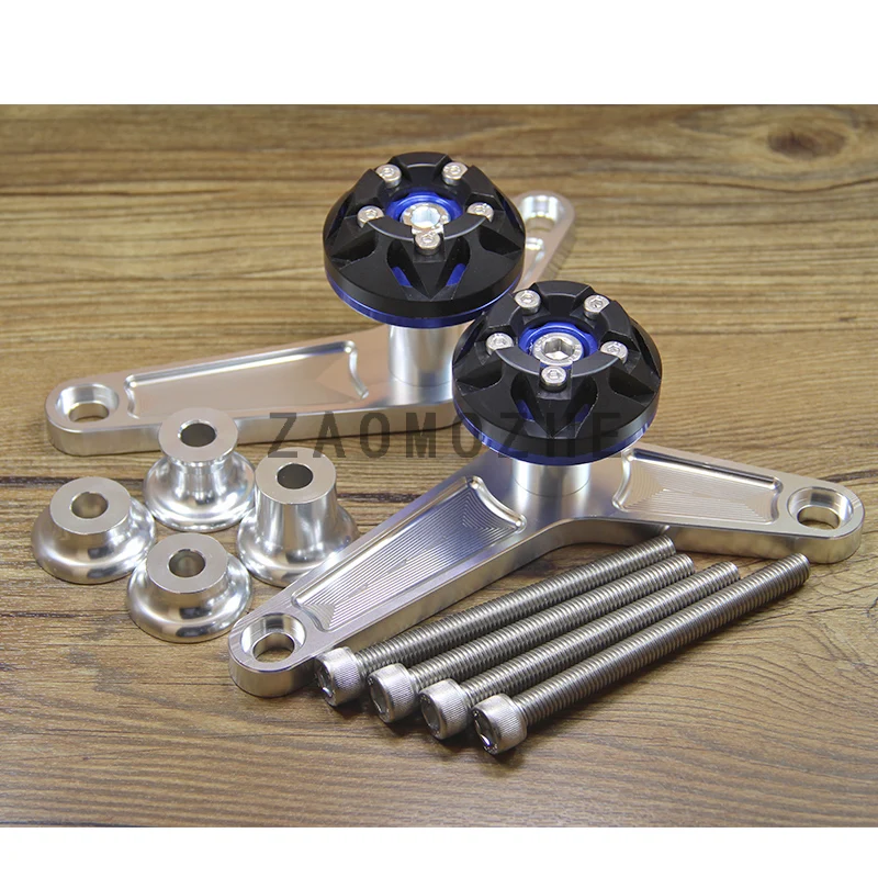 Для BMW F800R 2009 2010 2011 2012 2013 2014 2015 2016 2017 Мотоцикл с ЧПУ Краш Pad Рамка слайдер защита|Накладки и декоративные