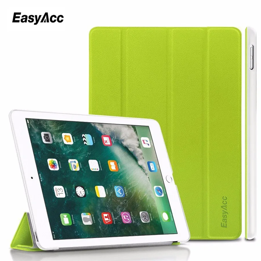 Easyacc для iPad 9.7 дюймов Чехол из искусственной кожи Smart Cover Folio Case Авто Wake чехол нового
