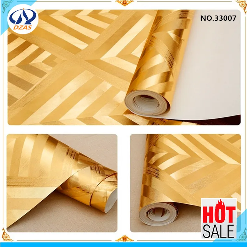 

New KTV decoration wallpaper solid geometry diamond pattern wine red coffee golden flash reflection gold foil wallpaper