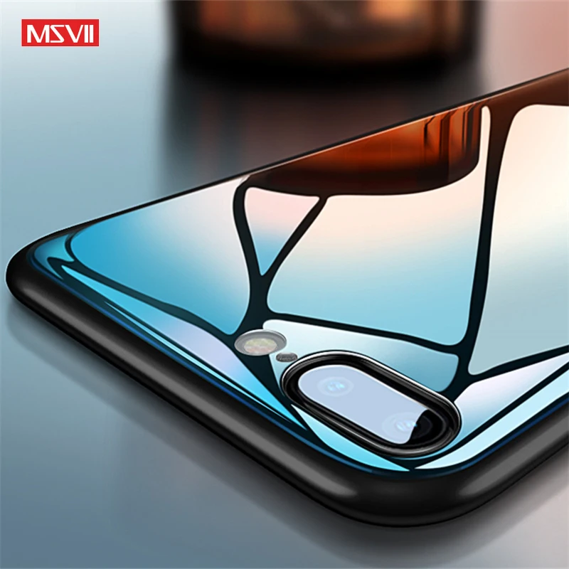 Оригинальный Msvii Роскошный чехол для iPhone 7 8 плюс тонкий ультра полная защита Tup