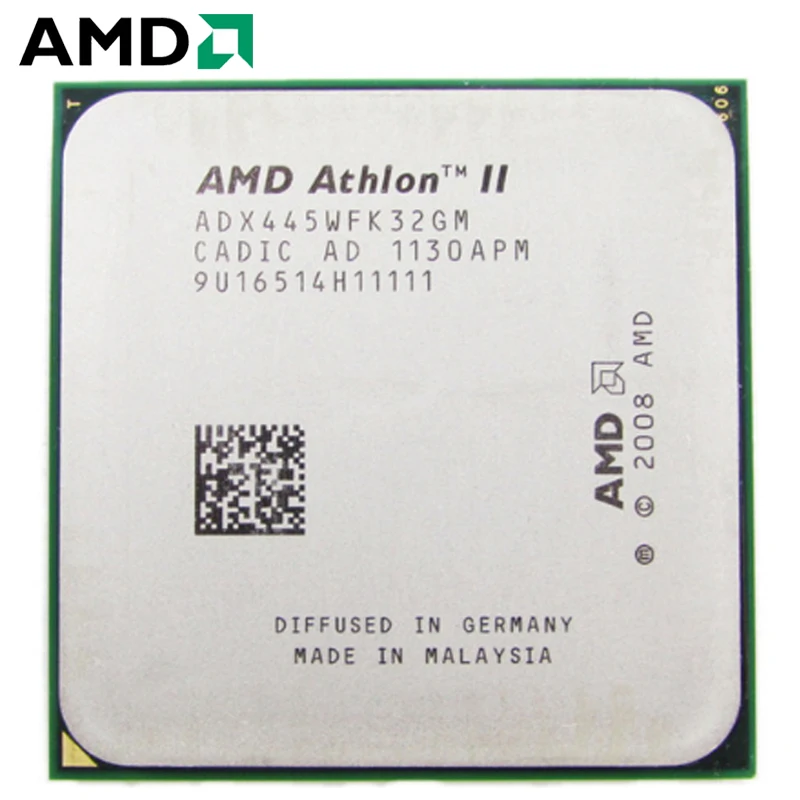Процессор AMD Athlon II X3 445 сокет AM2 + AM3 95 Вт 3 1 ГГц 938 контактный трехъядерный процессор