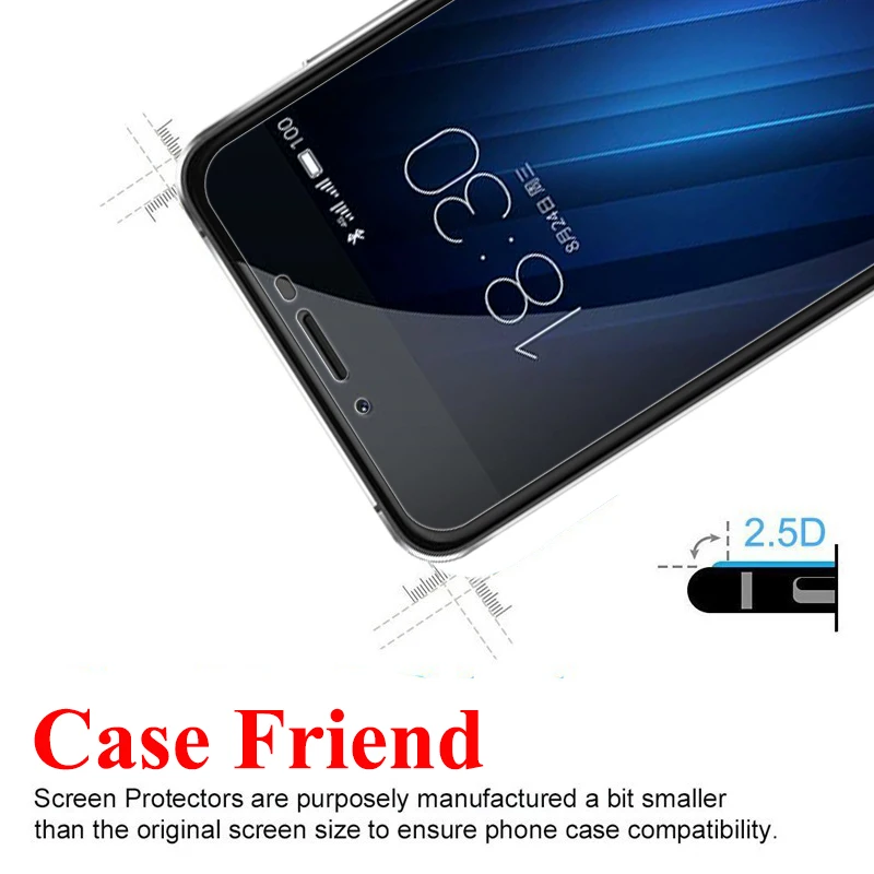 Защитное стекло для meizu m3 note u10 glas s6 m5 m6 m2 m3s m6s m5c mx5 mx6 u20 закаленное защитное