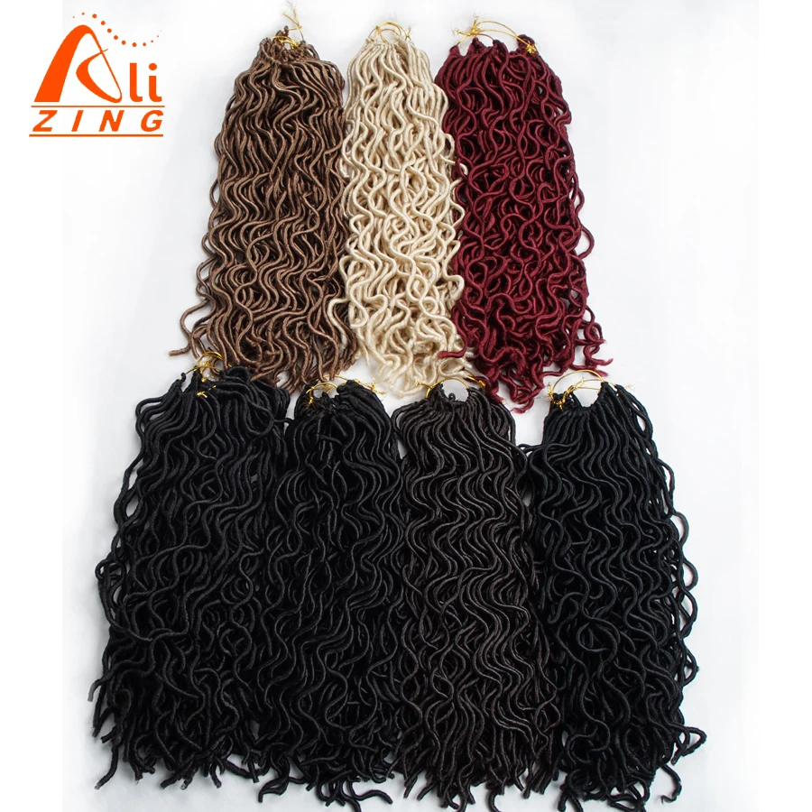 Alizing Soft Faux Locs синтетические плетеные волосы для наращивания из вязаного волокна 3