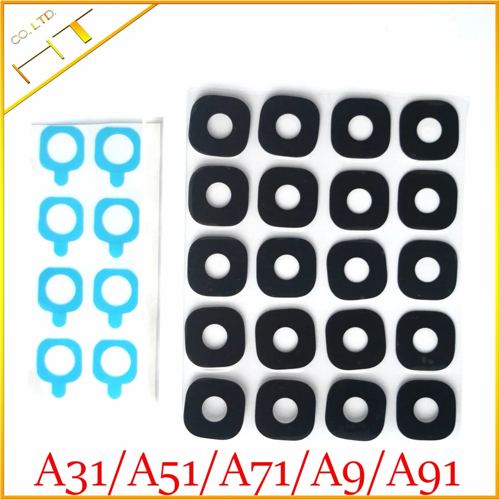

100pcs Glass material Back Camera Cover Lens with sticker for samsung galaxy A310 A510 A710 A9000 A910 / A3 A5 A7 A92016
