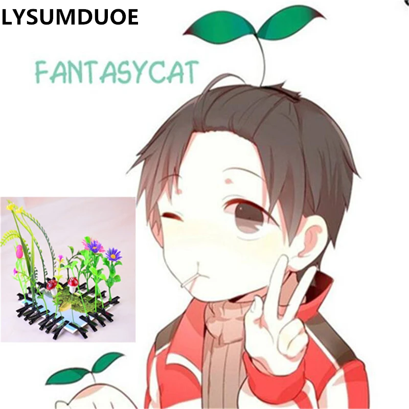 10 шт./лот милые миленькие в японском стиле (Каваий) мудрость трава заколки для