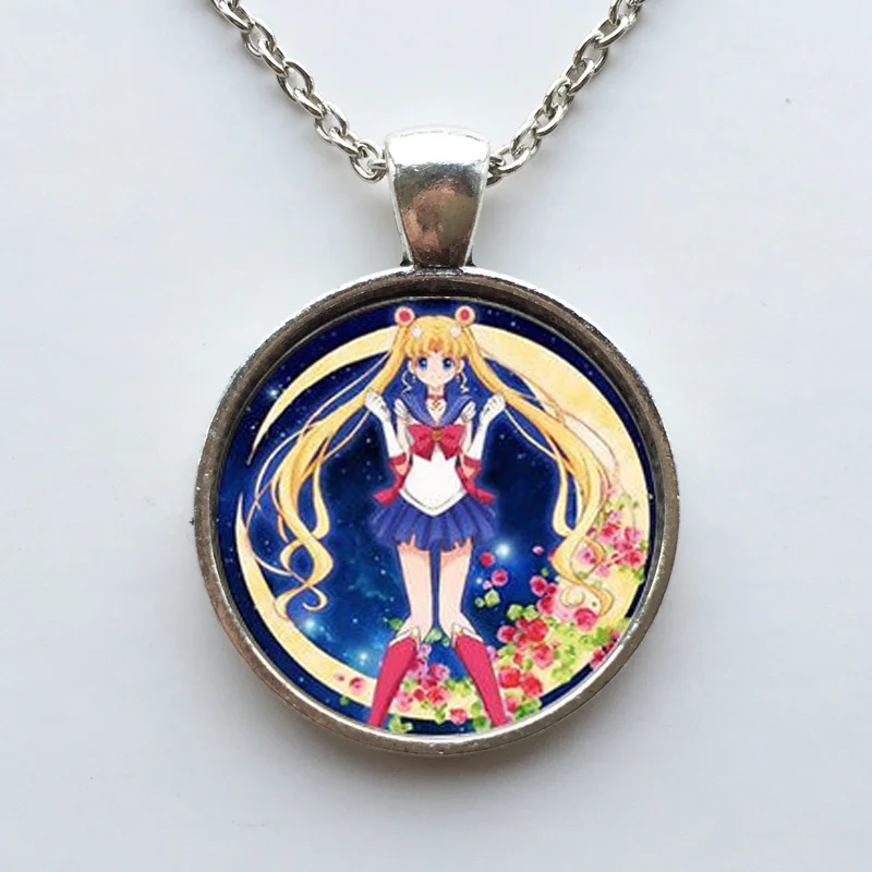Мужская цепочка JP из аниме Сейлор Мун ручная работа 1 Новинка модное Латунное