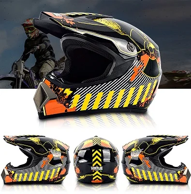 ABS профессиональный шлем для мотокросса, мужской мотоциклетный шлем Casco offroad rally Capacete, гоночный шлем, шлем для мотокросса, шлем для детей helmt - Цвет: 2