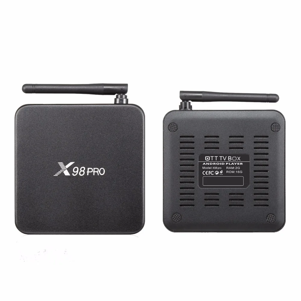 Новый L & H гаджеты X98 Pro ТВ коробке 2 ГБ 16 3 32 Amlogic S912 Восьмиядерный ОС Android 6 0 Bluetooth 4