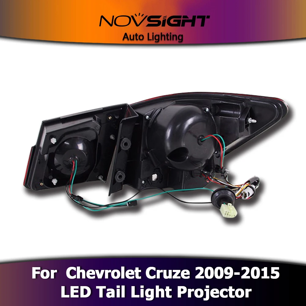 NOVSIGHT 2 шт. Автомобильная фара Лампа проектор стоп сигнальная лампа DRL Подходит для