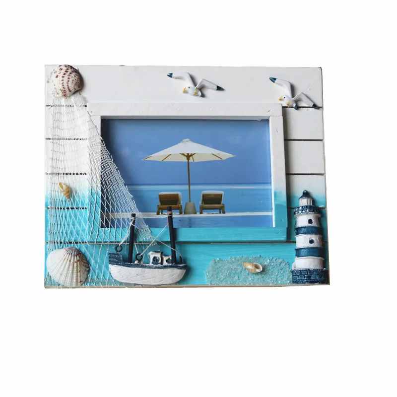 5 дюймов Средиземноморский дом твердая деревянная фоторамка для дома рабочего