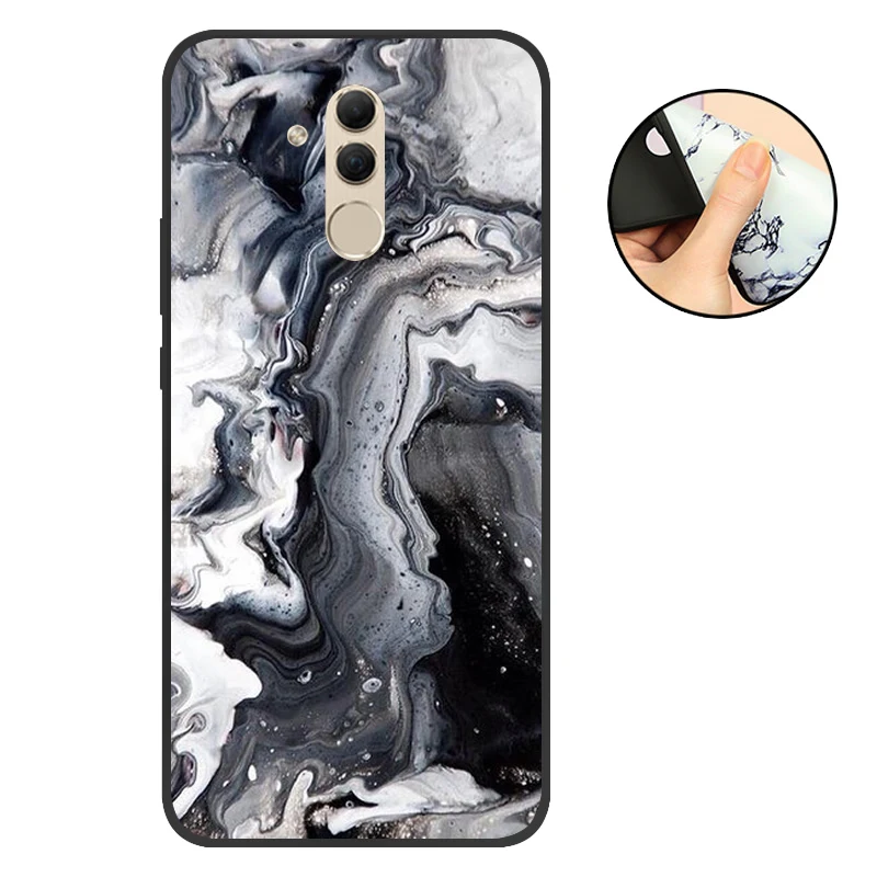 Чехол Funda для Huawei Mate 20 Lite силиконовый чехол Mate20 Мягкий Матовый Бампер 6 3 дюйма