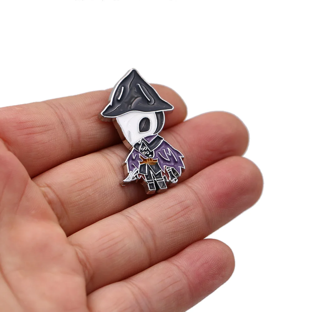 Bloodborne брошь эмалированный штифт значки охотника Охотник металлические броши с