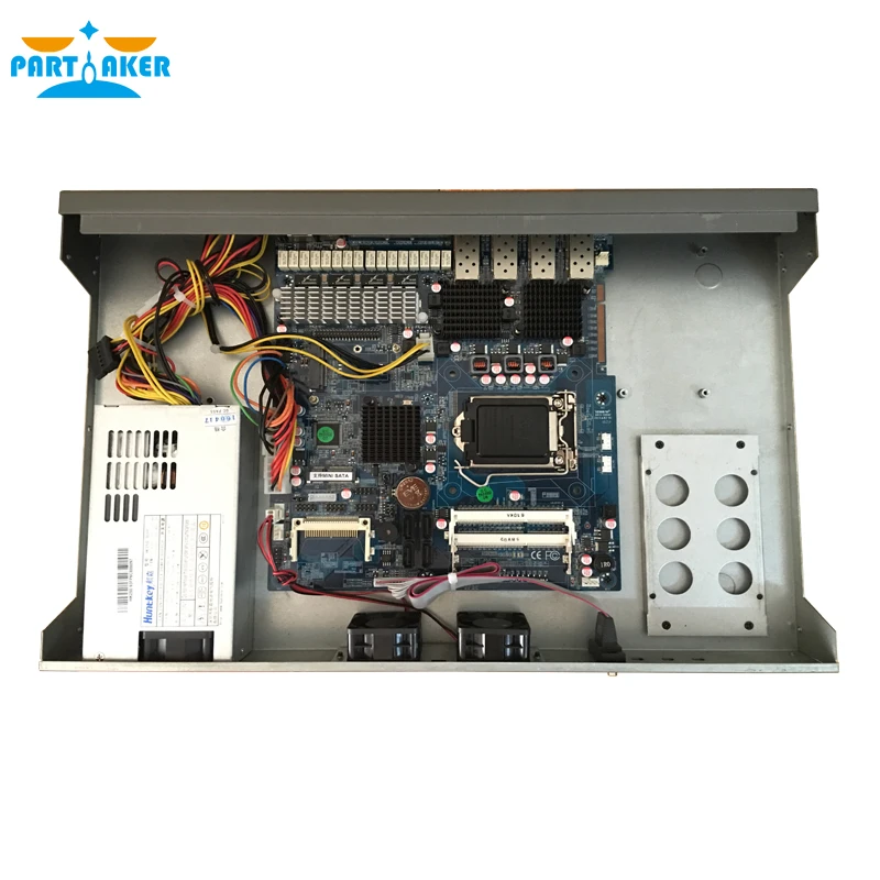 Mikrotik сервер с Intel I3 4160 8G RAM 128G SSD 4 Gigabit Ethernet оптический роутер PARTAKER R20|mikrotik server|mikrotik