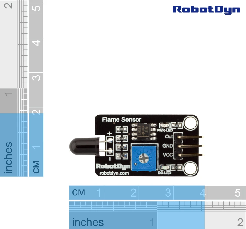 Датчик пламени/огня с аналоговым выходом совместимый Arduino STM32 RAspberry PI|fire sensor|sensor