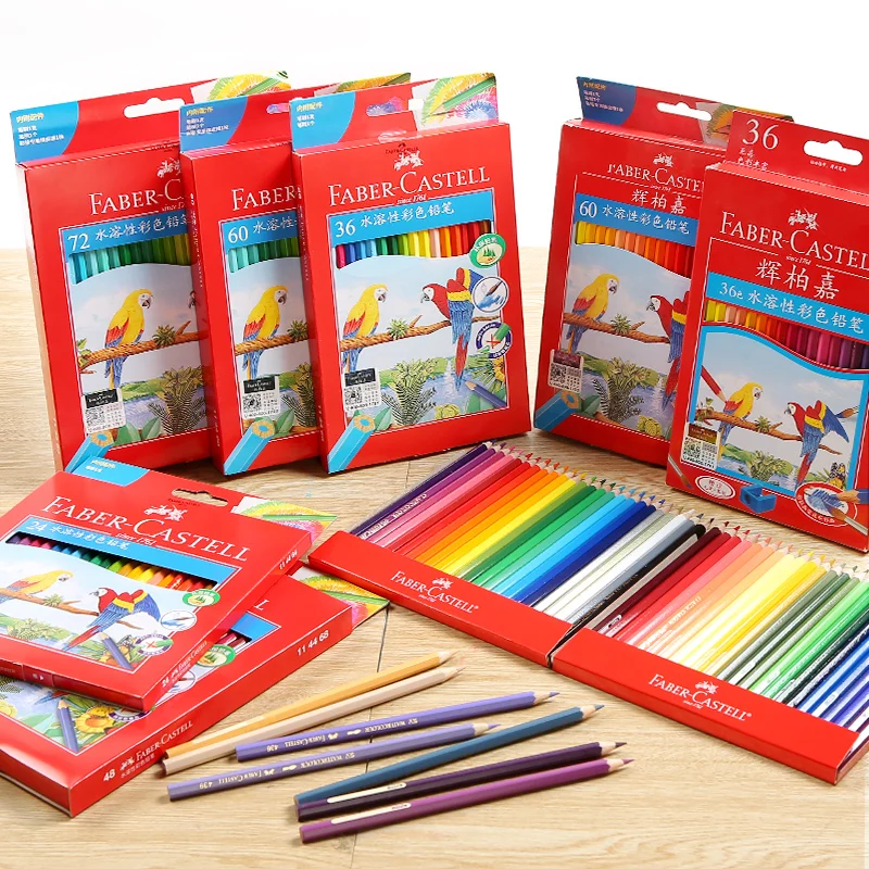 Германия Faber Castell водорастворимый цвет свинца ручная роспись начинающих Цвет