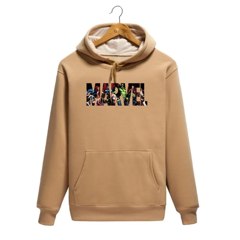 2019 осенне зимняя брендовая Железный человек толстовки Для мужчин высокое