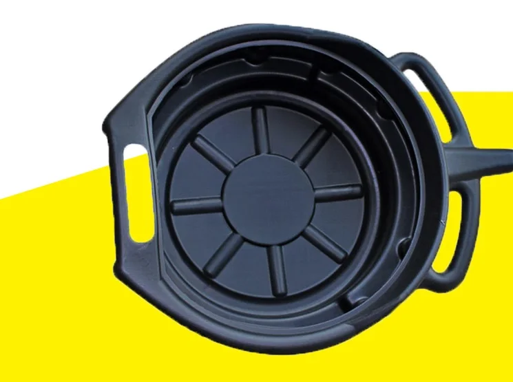 6L-8L PE пластмассовый масляный умывальник для инструментов, очищающая дисковая пластина для мытья отработанного масла, автомобильная мойка