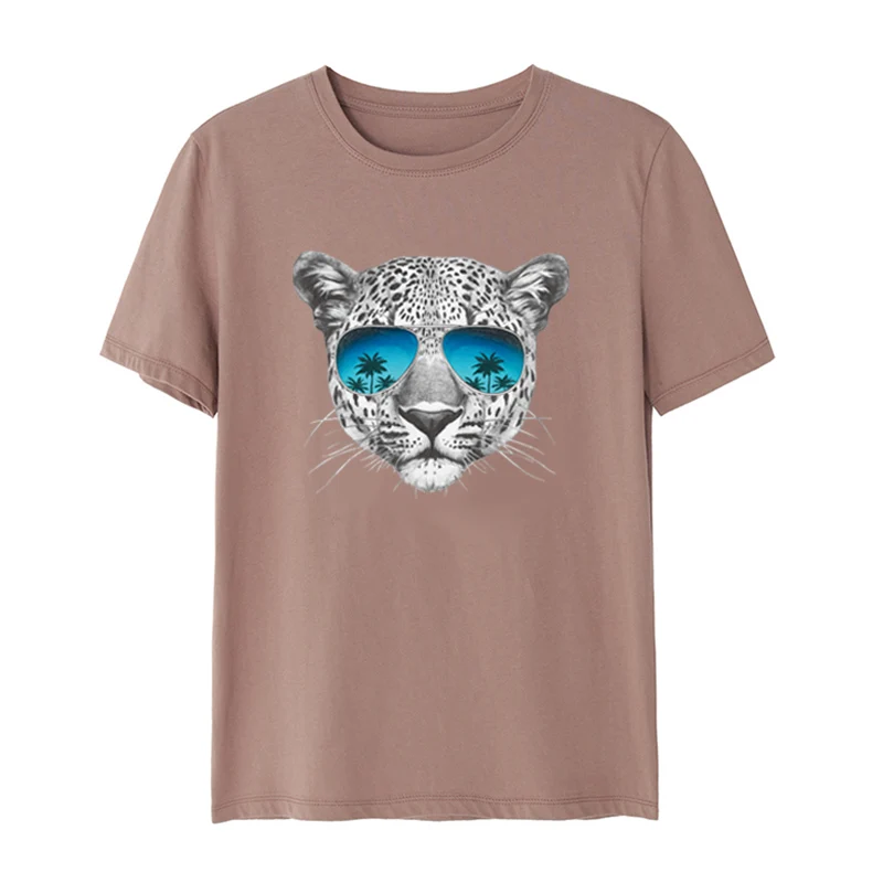 3d-наклейки с леопардовым рисунком утюжок для передачи тепла одежды моющиеся