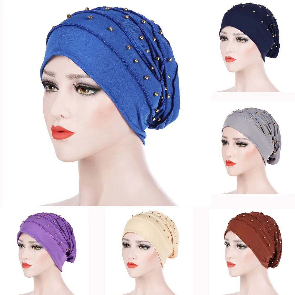 Женский мусульманский головной убор мусульманская шапка Хемо с рюшами