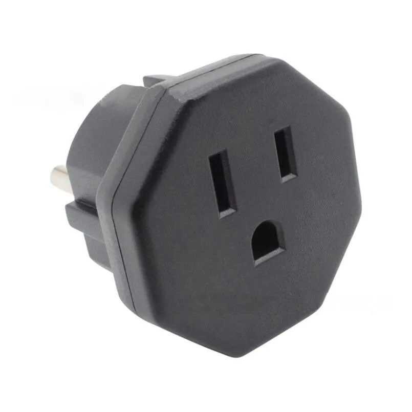 ЕС переходник Универсальный 16A адаптер с 3Pin розетка стандарта США 2 для круглых