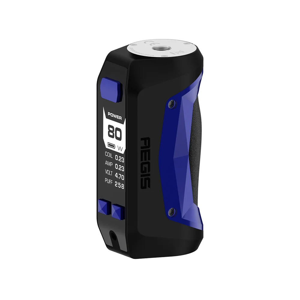 2 шт./лот Geekvape Aegis Mini 80 Вт TC MOD 2200 мАч с чипсетом AS максимум 80 Вт Выход для Geekvape Cerberus Tank Vs Aegis Legend