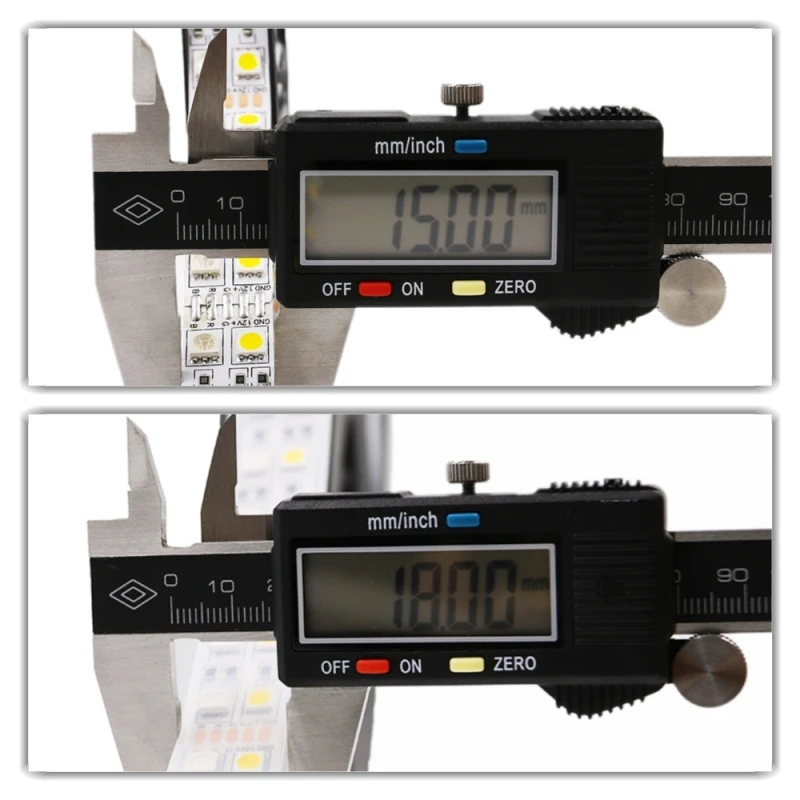 5 м 12 В постоянного тока 120 светодиодов/м Водонепроницаемая SMD 5050 RGB теплая белая