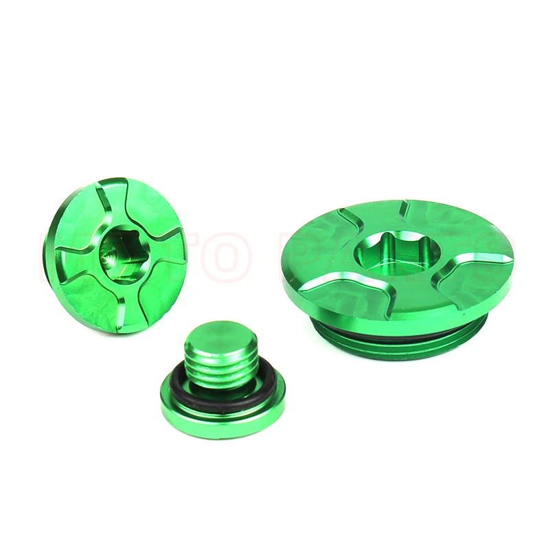 Колпачки для двигателя масляные пробки крышка kx250f kx450f kxf 250 KLX450R Байк внедорожный