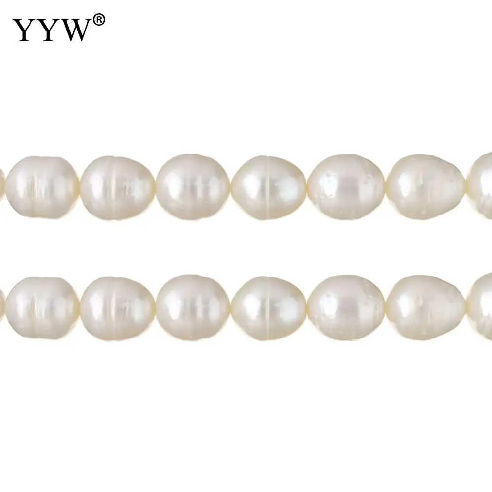 

High Quality Natural Freshwater Pearl Loose Beads White 12-16mm Approx 0.8mm Sold Per Approx 16 Inch Strand