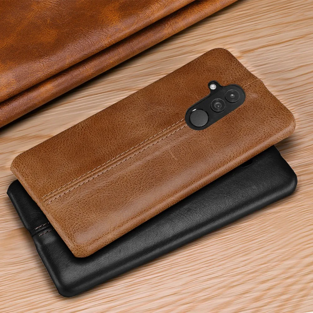 Чехол для huawei mate 20 lite Ретро стиль 100% натуральная кожа защитный чехол телефона