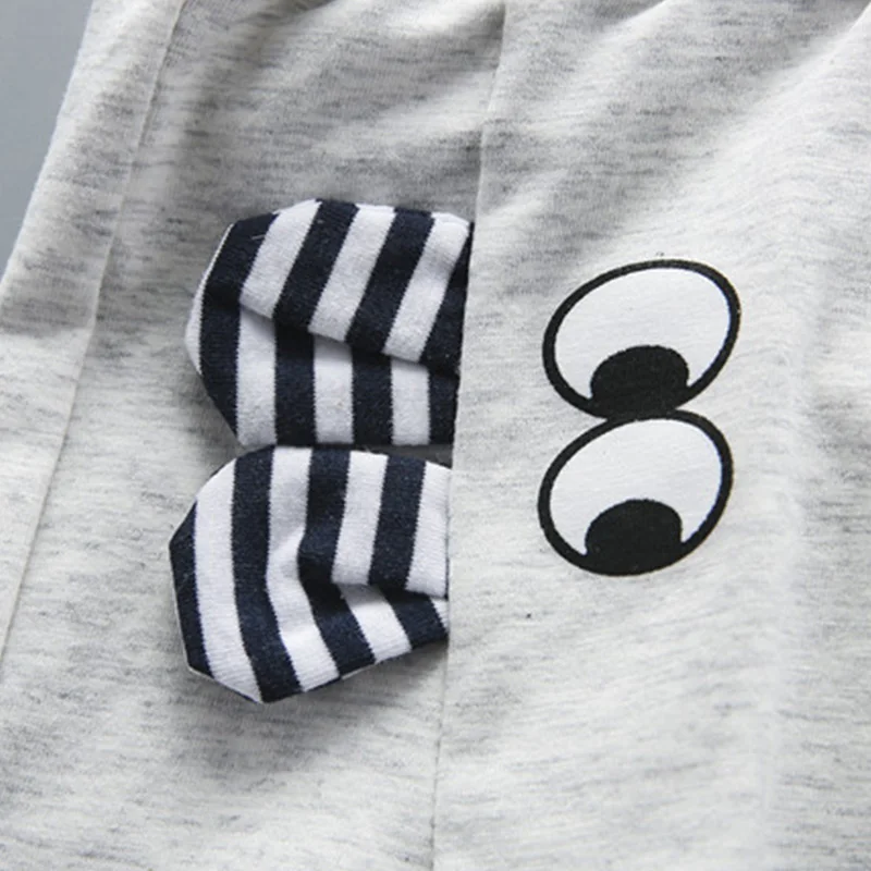 Mayfair Cabin Summer 2020 Boys Clothes Toddler Boy Set Eyes Print T-shirts Children Clothing+ Pants Fashion Kids | Детская одежда и