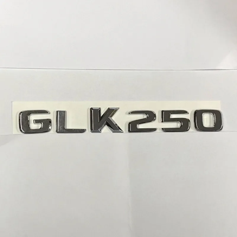 Числа буквы эмблема значка на багажник для Mercedes Benz GLK250 GLK200 GLK220 GLK350 GLK260