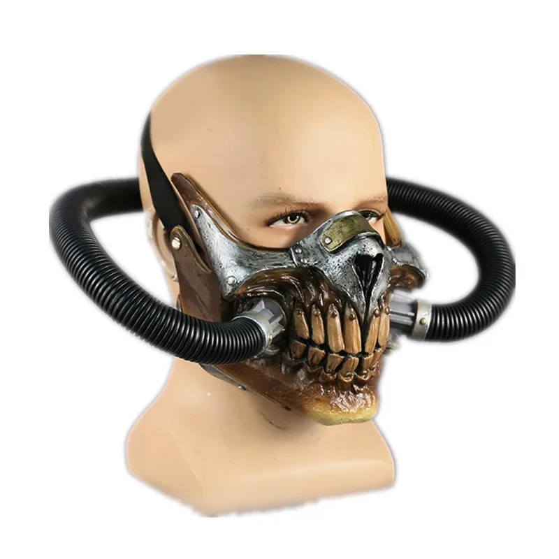 Череп Паровая панк Mad Gas Max маска ПВХ маски для вечеринки на Хэллоуин лучшие