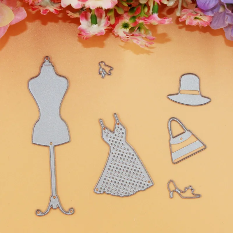 YLCD060 вешалка для одежды металлические режущие штампы трафареты скрапбукинга