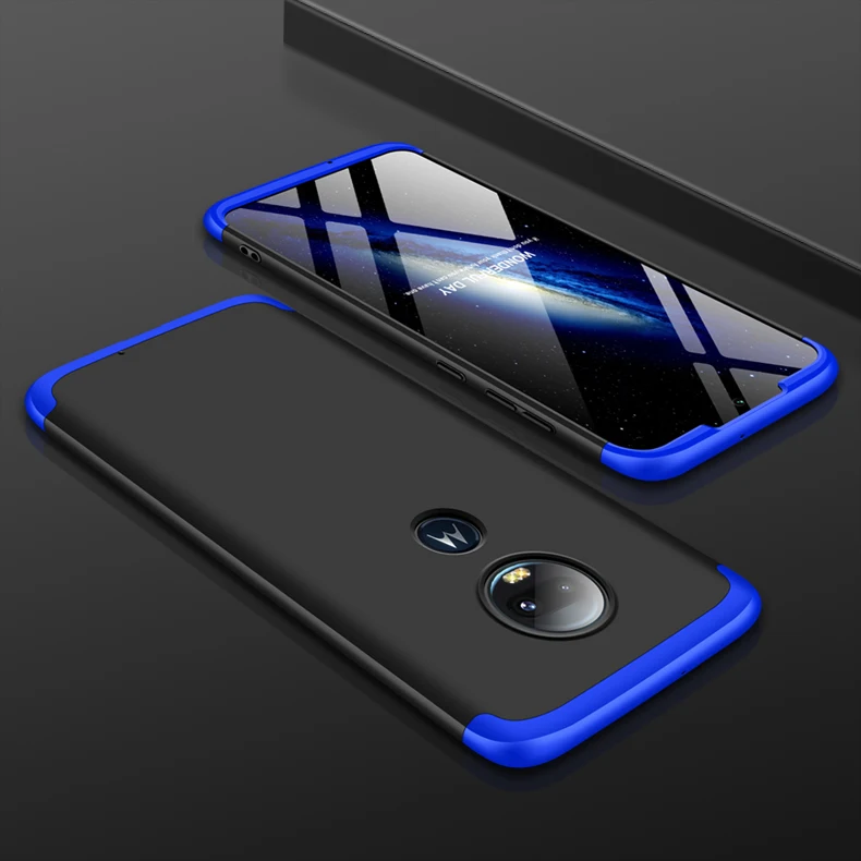 Чехол для Motorola Moto G7 Plus, роскошный защитный чехол с магнитным кольцом, противоударный чехол для MOTO G5s Plus G7 G6