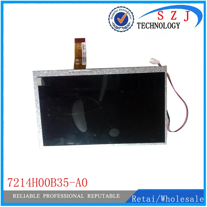 Новый 7-дюймовый 26PIN TFT ЖК-дисплей GPS аналоговый экран для HannStar 7214H00B35-A0 кабель