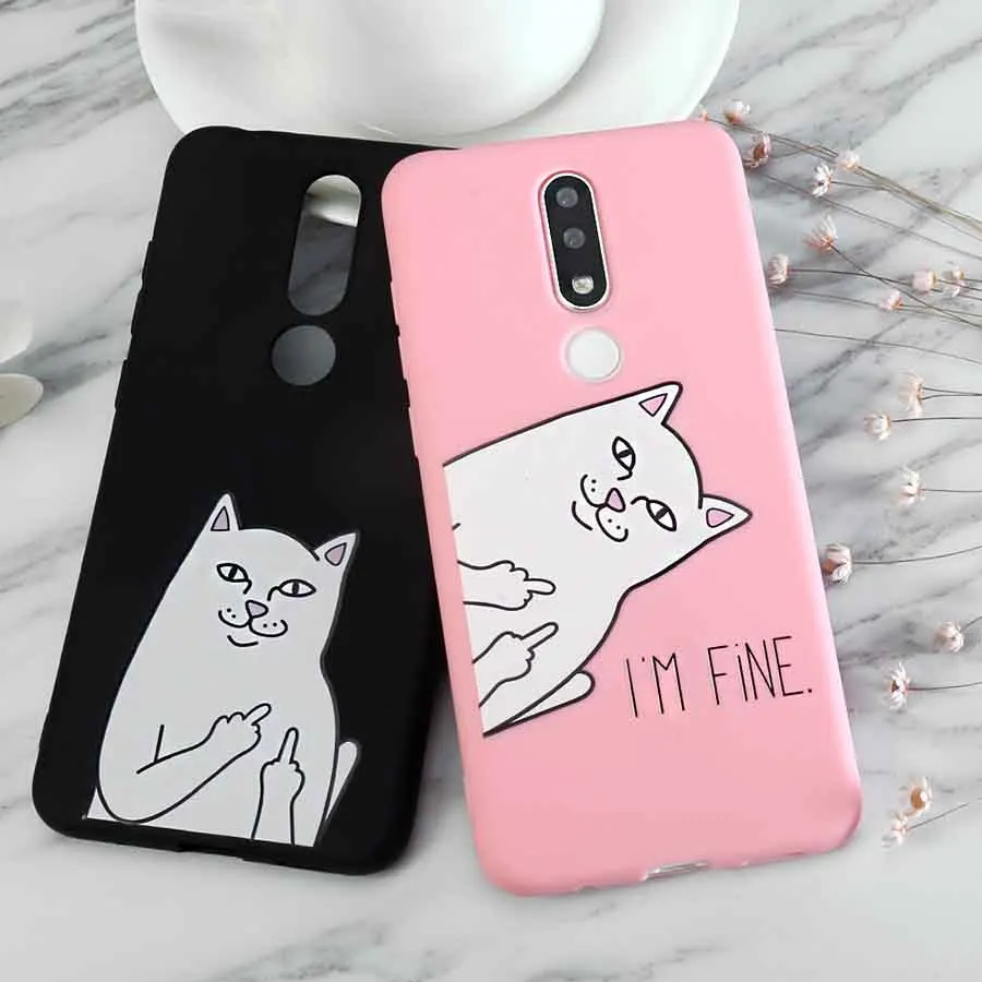 Cute Cartoon Cat Silicone Phone Case For Vivo X21 UD Y51 X20 V7 X9S X9 Plus Y75 Y69 Y66 Y67 Y65 V5 lite Back Cover |