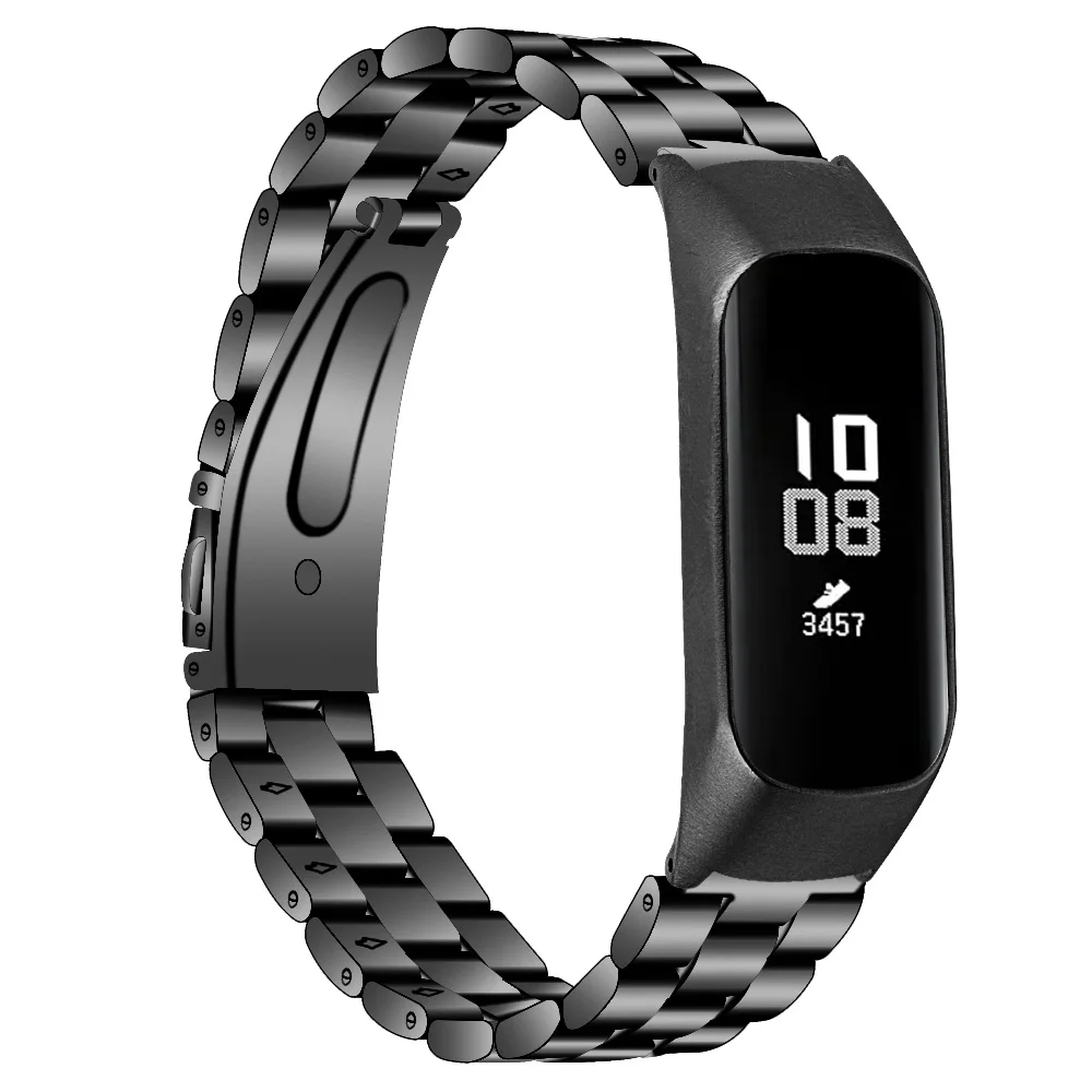 Ремешок для часов браслет из нержавеющей стали сменный Браслет samsung Galaxy Fit-e