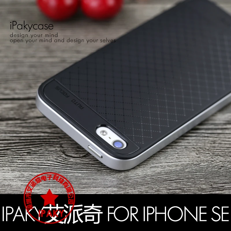 100% Оригинальный Ipaky брендовый высококачественный чехол для iphone SE силиконовый
