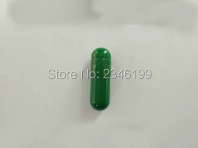 1000 шт./лот полностью темно-зеленые пустые капсулы зеленые Размер 0 # для